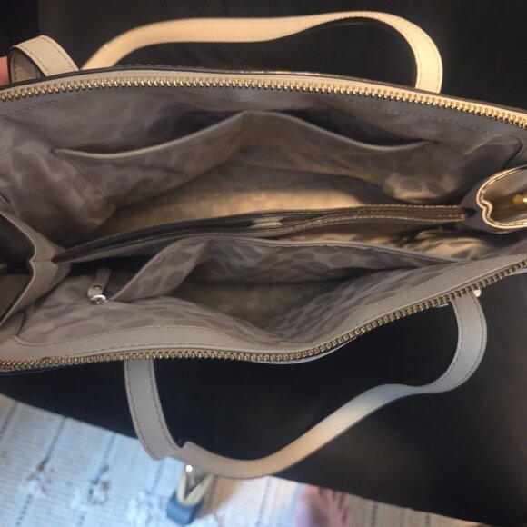 Kate Spade New York Satchel Bag– Beige - Gift-Ready - Fall Fashion Essential - Picture 5 of 5